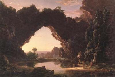 Thomas Cole Evening in Arcady (mk13) china oil painting image